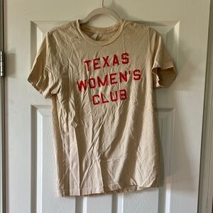 Texas Vintage Women's Club Beige T-Shirt